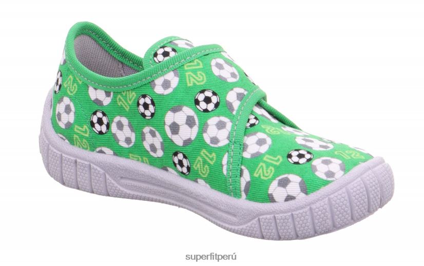 educación física Superfit bebés billete - zapatilla con cierre de velcro verde V06L24161 zapatillas
