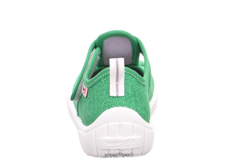 educación física Superfit bebés billete - zapatilla con cierre de velcro verde V06L2478 zapatillas