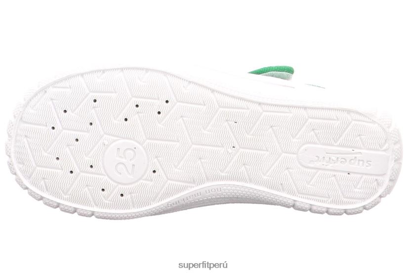 educación física Superfit bebés billete - zapatilla con cierre de velcro verde V06L2478 zapatillas