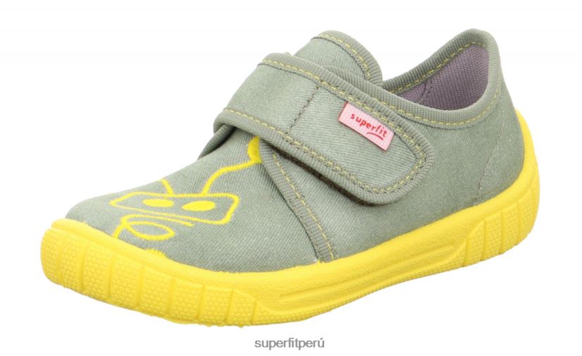 educación física Superfit bebés billete - zapatilla con cierre de velcro verde claro V06L2499 zapatillas
