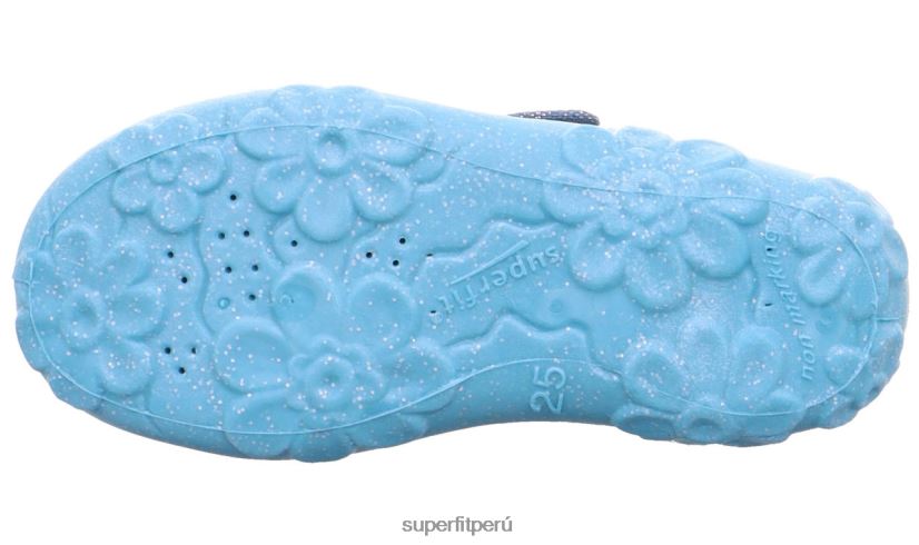 educación física Superfit bebés bonny - zapatilla con cierre de velcro azul V06L24106 zapatillas