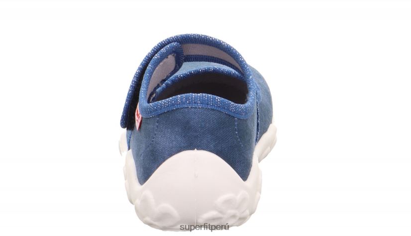 educación física Superfit bebés bonny - zapatilla con cierre de velcro azul V06L2411 zapatillas