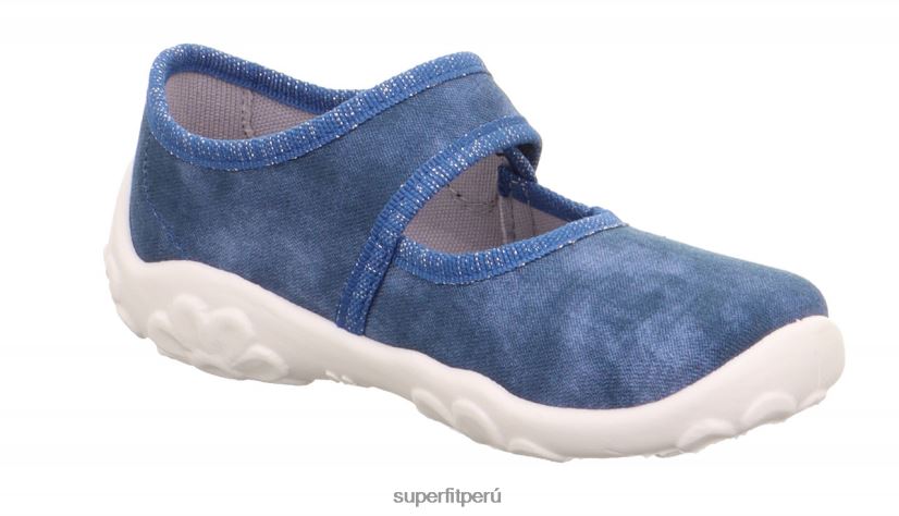 educación física Superfit bebés bonny - zapatilla con cierre de velcro azul V06L2411 zapatillas