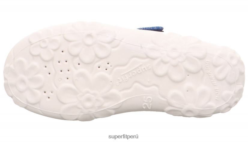 educación física Superfit bebés bonny - zapatilla con cierre de velcro azul V06L2411 zapatillas