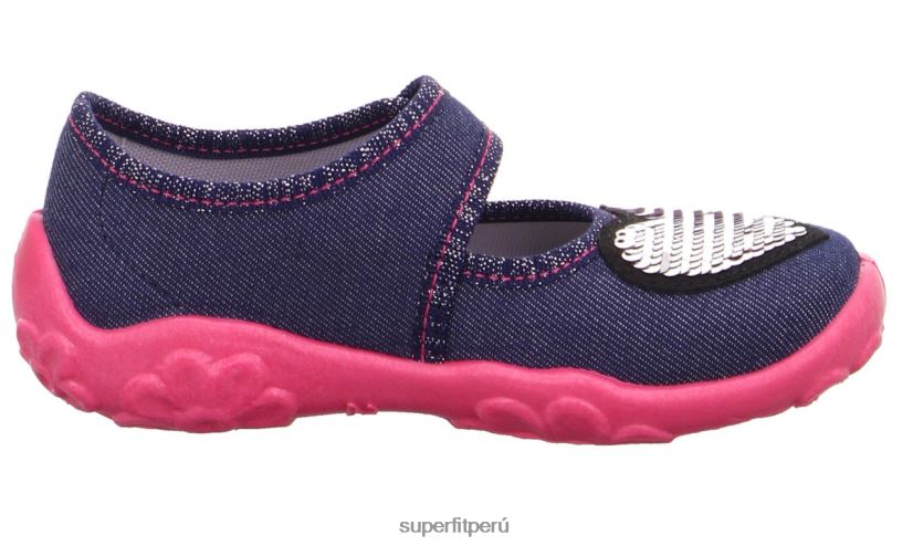 educación física Superfit bebés bonny - zapatilla con cierre de velcro azul V06L24128 zapatillas