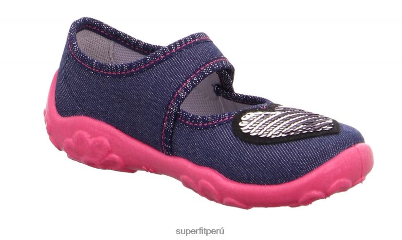educación física Superfit bebés bonny - zapatilla con cierre de velcro azul V06L24128 zapatillas