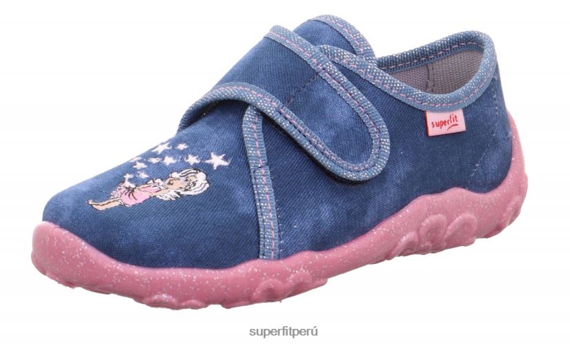 educación física Superfit bebés bonny - zapatilla con cierre de velcro azul V06L24133 zapatillas