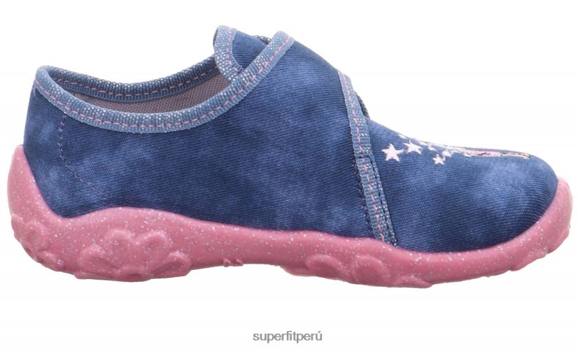 educación física Superfit bebés bonny - zapatilla con cierre de velcro azul V06L24133 zapatillas