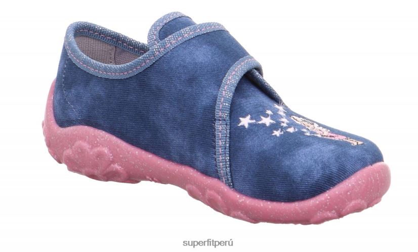 educación física Superfit bebés bonny - zapatilla con cierre de velcro azul V06L24133 zapatillas