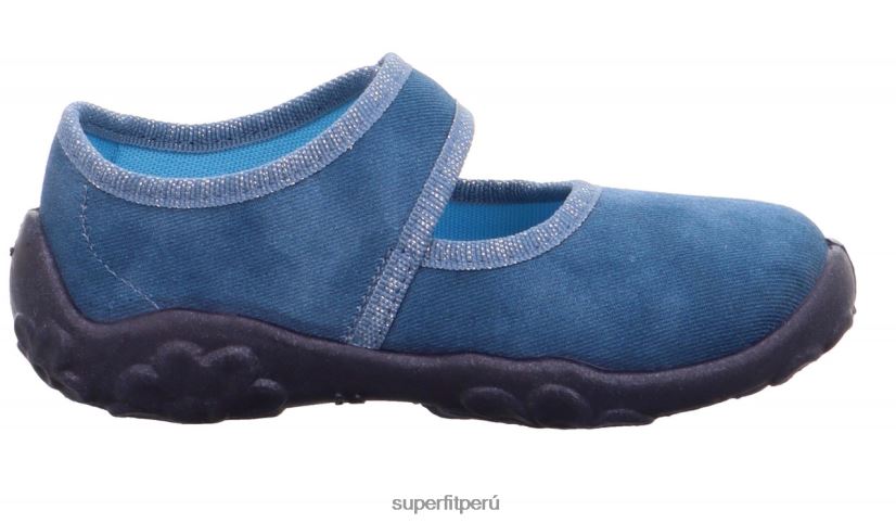 educación física Superfit bebés bonny - zapatilla con cierre de velcro azul V06L24146 zapatillas