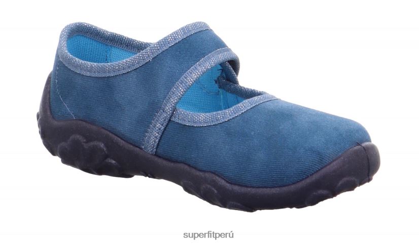 educación física Superfit bebés bonny - zapatilla con cierre de velcro azul V06L24146 zapatillas