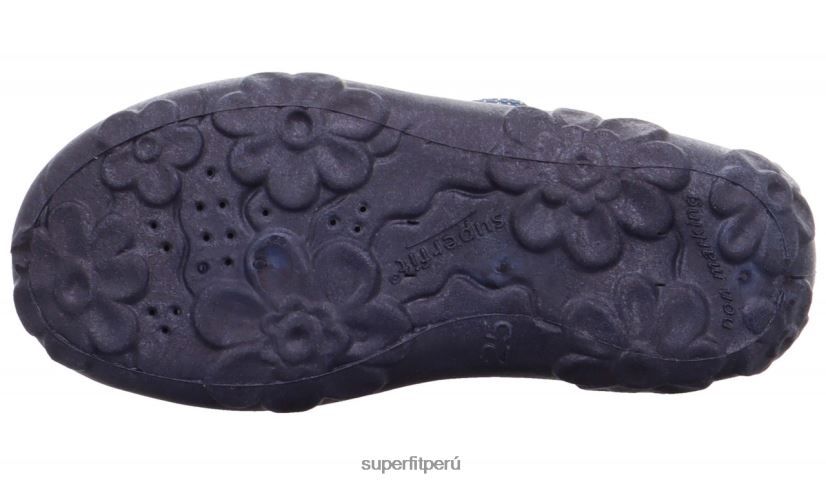educación física Superfit bebés bonny - zapatilla con cierre de velcro azul V06L24146 zapatillas