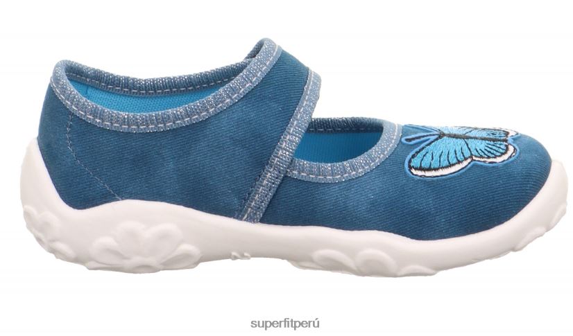 educación física Superfit bebés bonny - zapatilla con cierre de velcro azul V06L2423 zapatillas