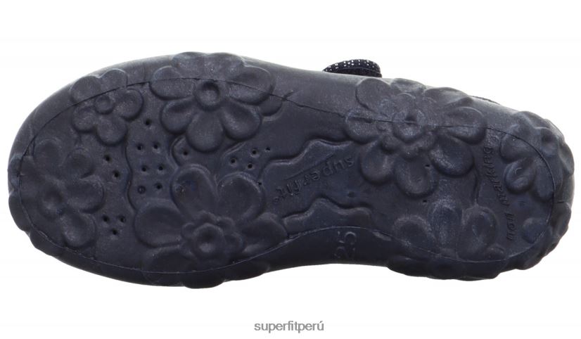 educación física Superfit bebés bonny - zapatilla con cierre de velcro azul V06L2494 zapatillas