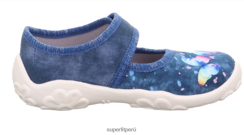 educación física Superfit bebés bonny - zapatilla con cierre de velcro azul V06L2495 zapatillas