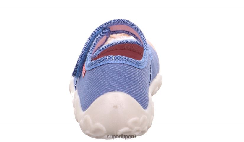 educación física Superfit bebés bonny - zapatilla con cierre de velcro azul/multicolor V06L24145 zapatillas