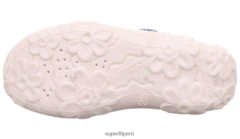 educación física Superfit bebés bonny - zapatilla con cierre de velcro azul/multicolor V06L24145 zapatillas