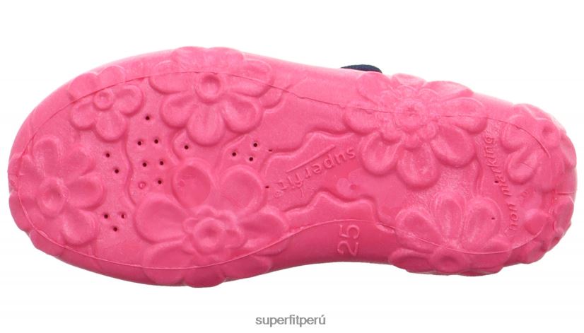 educación física Superfit bebés bonny - zapatilla con cierre de velcro azul/multicolor V06L243 zapatillas