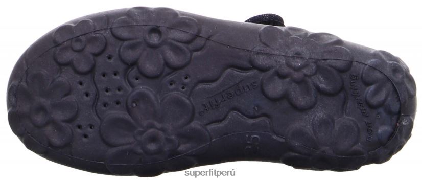 educación física Superfit bebés bonny - zapatilla con cierre de velcro azul púrpura V06L24108 zapatillas