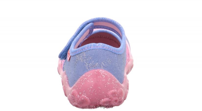 educación física Superfit bebés bonny - zapatilla con cierre de velcro azul rosado V06L24131 zapatillas