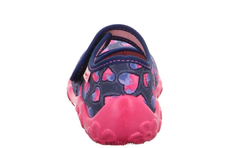 educación física Superfit bebés bonny - zapatilla con cierre de velcro azul rosado V06L24159 zapatillas