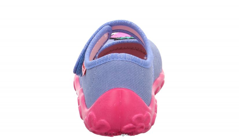 educación física Superfit bebés bonny - zapatilla con cierre de velcro azul rosado V06L2455 zapatillas