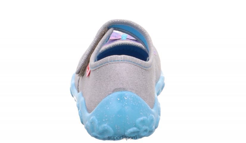 educación física Superfit bebés bonny - zapatilla con cierre de velcro gris V06L24119 zapatillas