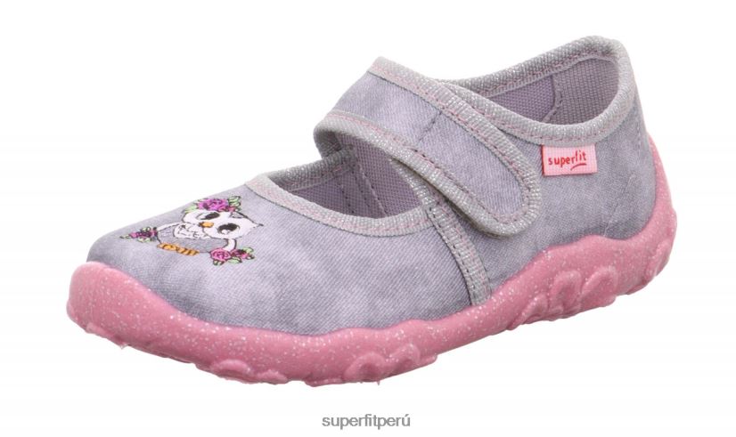 educación física Superfit bebés bonny - zapatilla con cierre de velcro gris V06L24149 zapatillas