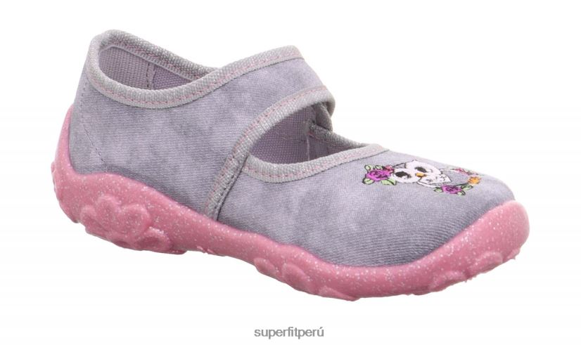 educación física Superfit bebés bonny - zapatilla con cierre de velcro gris V06L24149 zapatillas