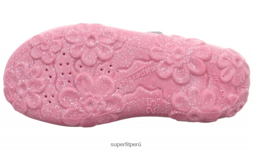 educación física Superfit bebés bonny - zapatilla con cierre de velcro gris V06L24149 zapatillas