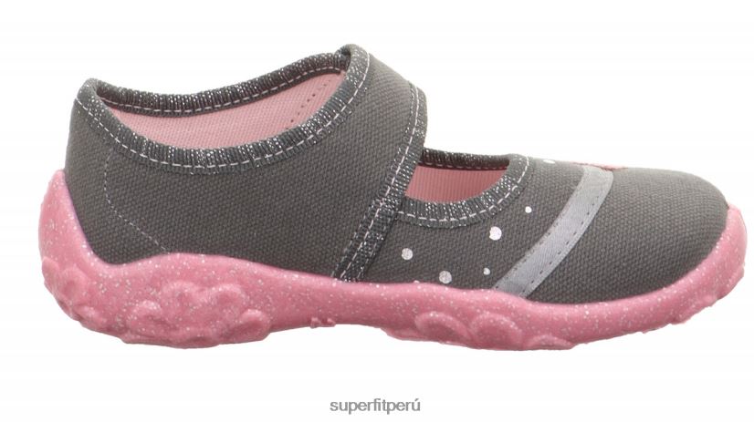 educación física Superfit bebés bonny - zapatilla con cierre de velcro gris V06L2461 zapatillas