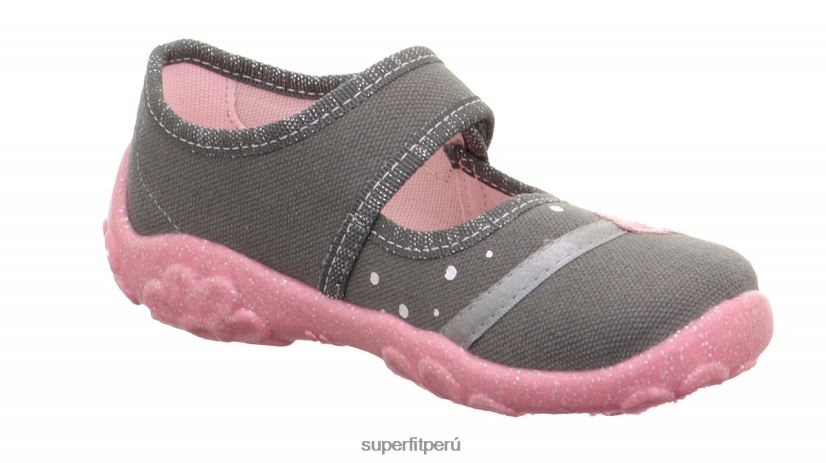 educación física Superfit bebés bonny - zapatilla con cierre de velcro gris V06L2461 zapatillas