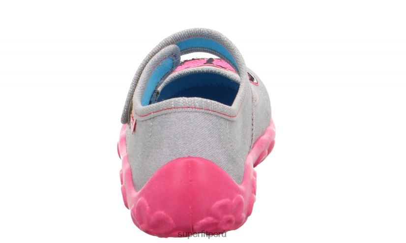 educación física Superfit bebés bonny - zapatilla con cierre de velcro gris V06L2477 zapatillas
