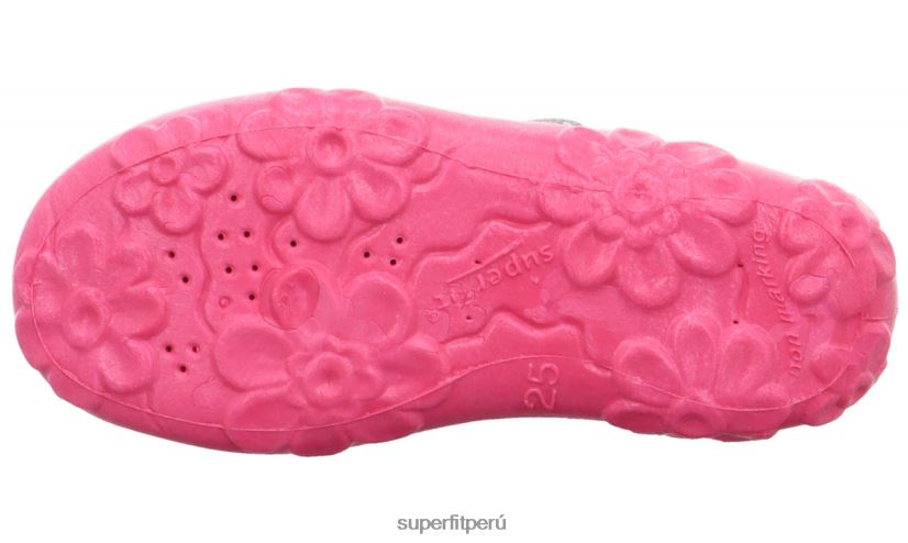 educación física Superfit bebés bonny - zapatilla con cierre de velcro gris V06L2477 zapatillas