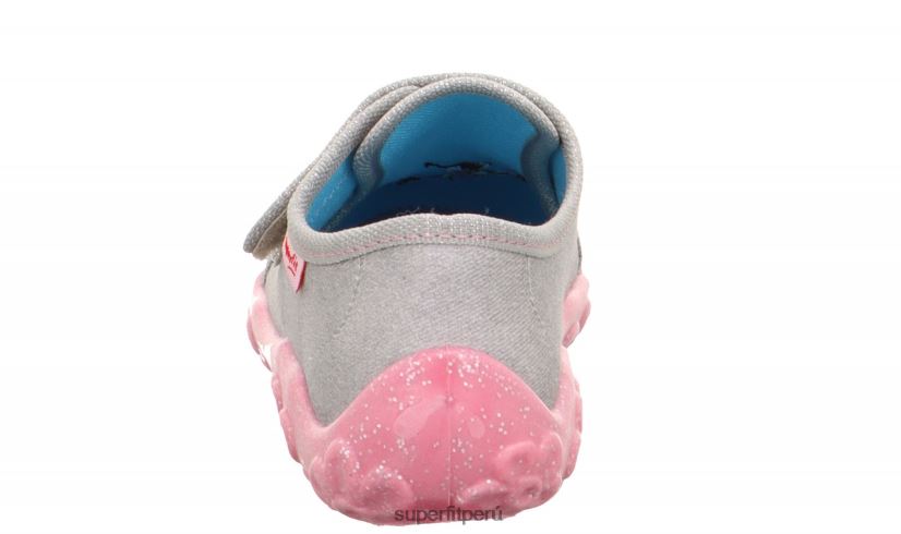 educación física Superfit bebés bonny - zapatilla con cierre de velcro gris claro V06L2485 zapatillas
