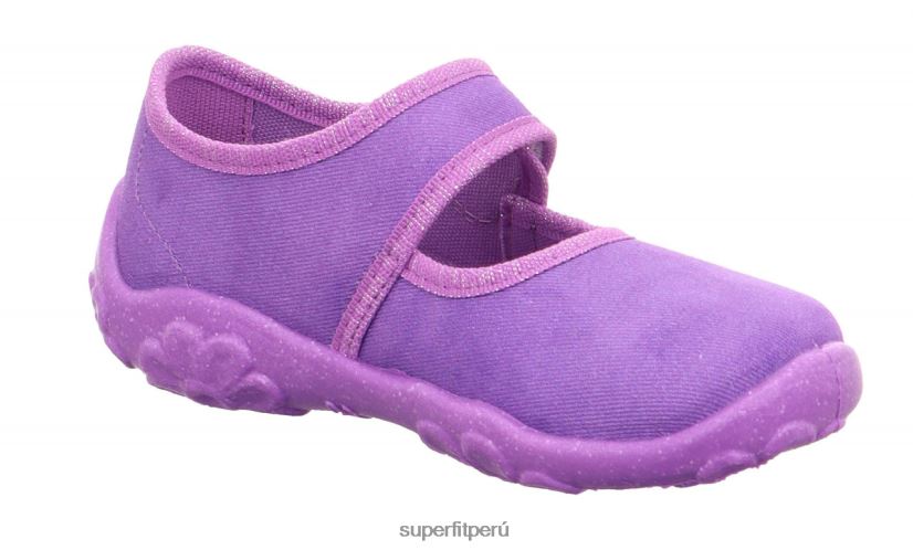 educación física Superfit bebés bonny - zapatilla con cierre de velcro púrpura V06L24124 zapatillas