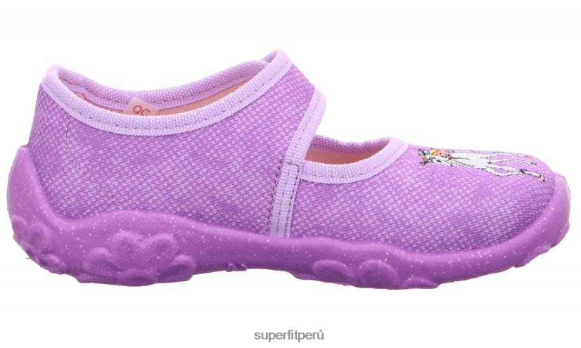 educación física Superfit bebés bonny - zapatilla con cierre de velcro púrpura V06L24126 zapatillas