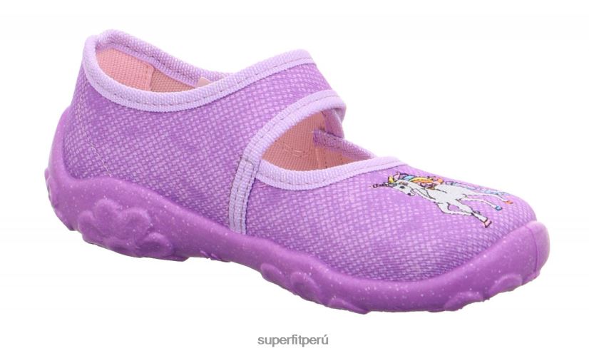 educación física Superfit bebés bonny - zapatilla con cierre de velcro púrpura V06L24126 zapatillas