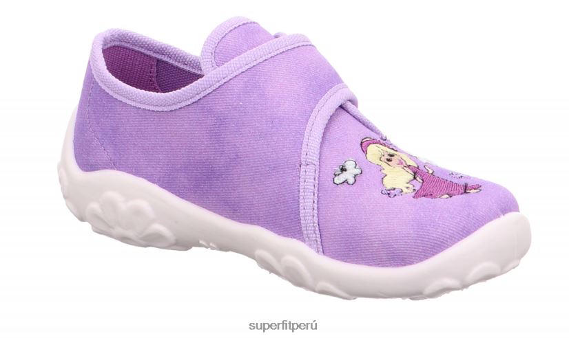 educación física Superfit bebés bonny - zapatilla con cierre de velcro púrpura V06L24164 zapatillas