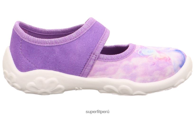educación física Superfit bebés bonny - zapatilla con cierre de velcro púrpura V06L2435 zapatillas