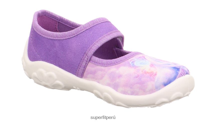 educación física Superfit bebés bonny - zapatilla con cierre de velcro púrpura V06L2435 zapatillas