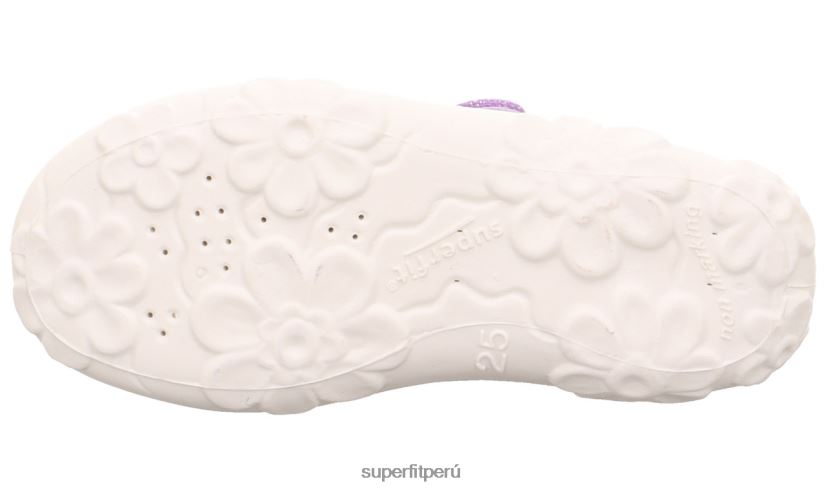 educación física Superfit bebés bonny - zapatilla con cierre de velcro púrpura V06L2435 zapatillas