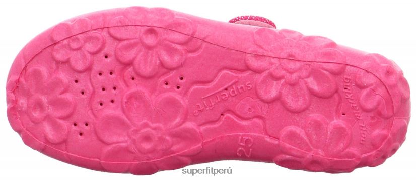educación física Superfit bebés bonny - zapatilla con cierre de velcro rosa V06L24125 zapatillas