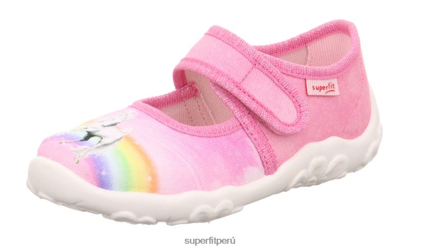 educación física Superfit bebés bonny - zapatilla con cierre de velcro rosa V06L2428 zapatillas