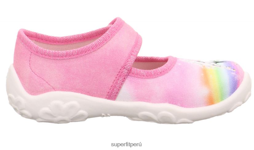 educación física Superfit bebés bonny - zapatilla con cierre de velcro rosa V06L2428 zapatillas