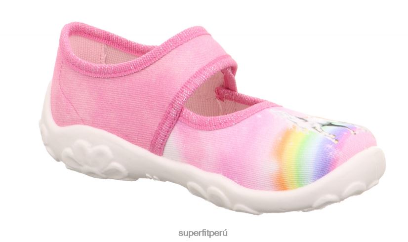 educación física Superfit bebés bonny - zapatilla con cierre de velcro rosa V06L2428 zapatillas