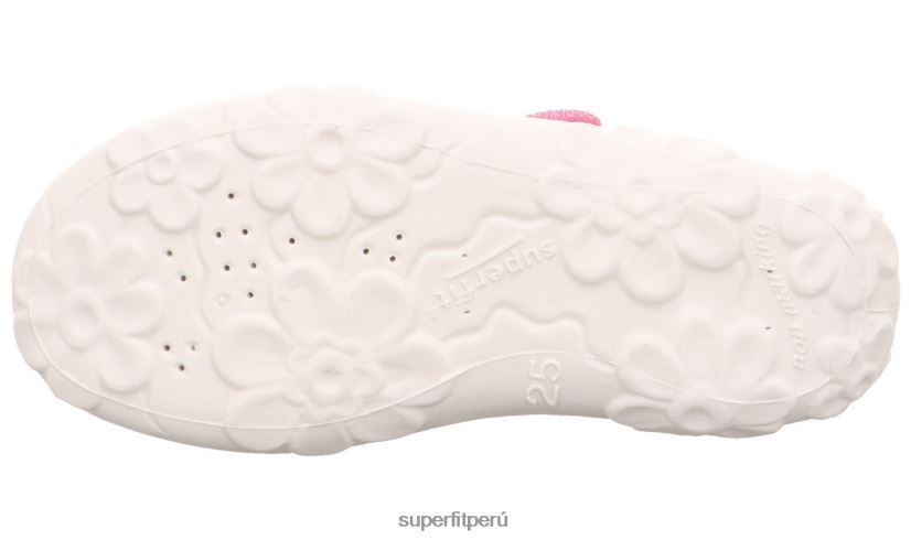 educación física Superfit bebés bonny - zapatilla con cierre de velcro rosa V06L2428 zapatillas