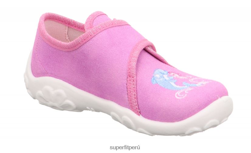 educación física Superfit bebés bonny - zapatilla con cierre de velcro rosa V06L2444 zapatillas