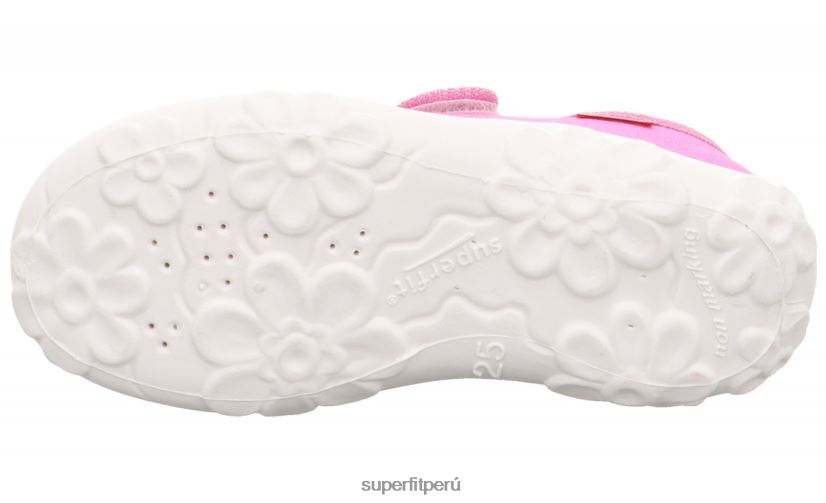 educación física Superfit bebés bonny - zapatilla con cierre de velcro rosa V06L2444 zapatillas