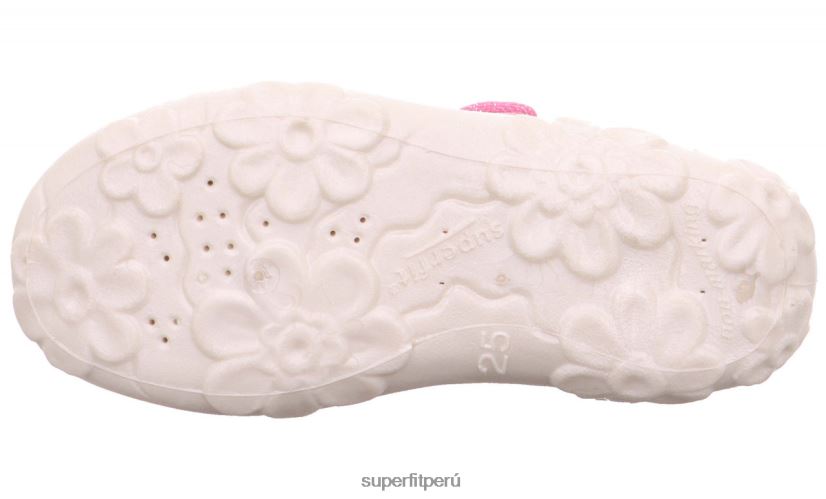 educación física Superfit bebés bonny - zapatilla con cierre de velcro rosa/multicolor V06L24153 zapatillas